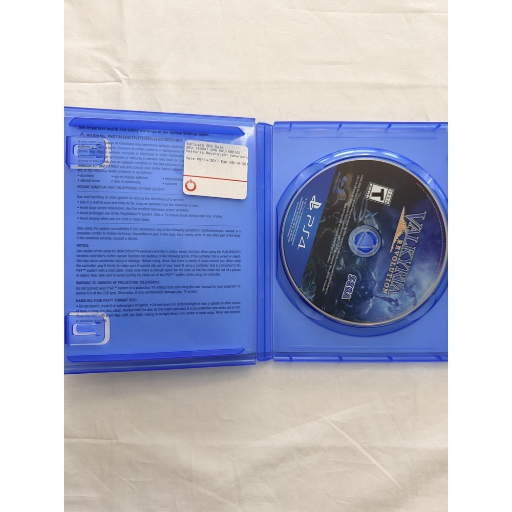 Valkyria Revolution PlayStation 4 PS4 Game T SEGA NTSC-U/C 2017 RPG‎ Action - Picture 3 of 5